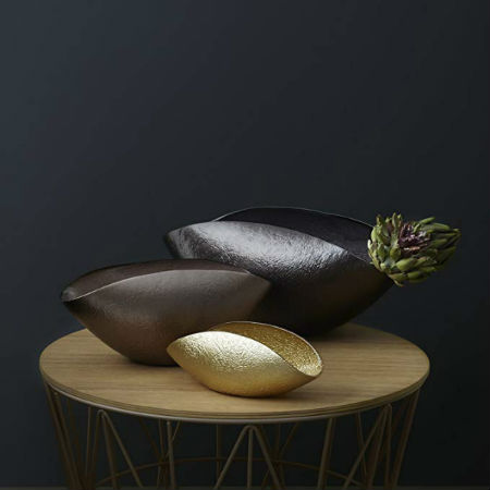 ČINIJA STAKLENA 28x14cm - Bowl COMO brown 28x14cm - Slika 2