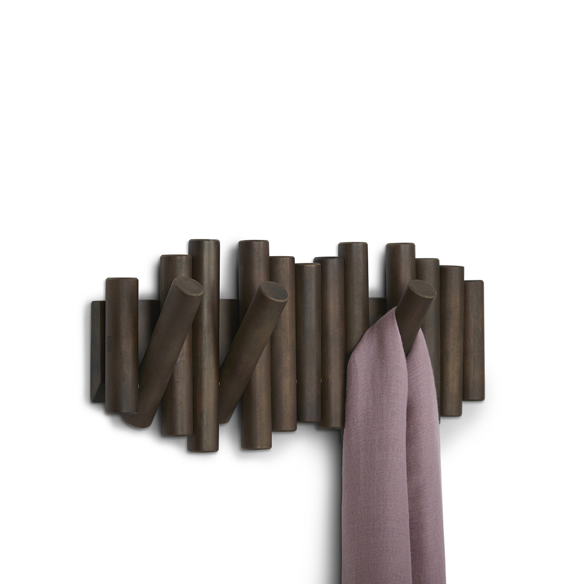 VEŠALICA ZA ZID, orah – PICKET Rail Hook, Aged-Walnut - Slika 2