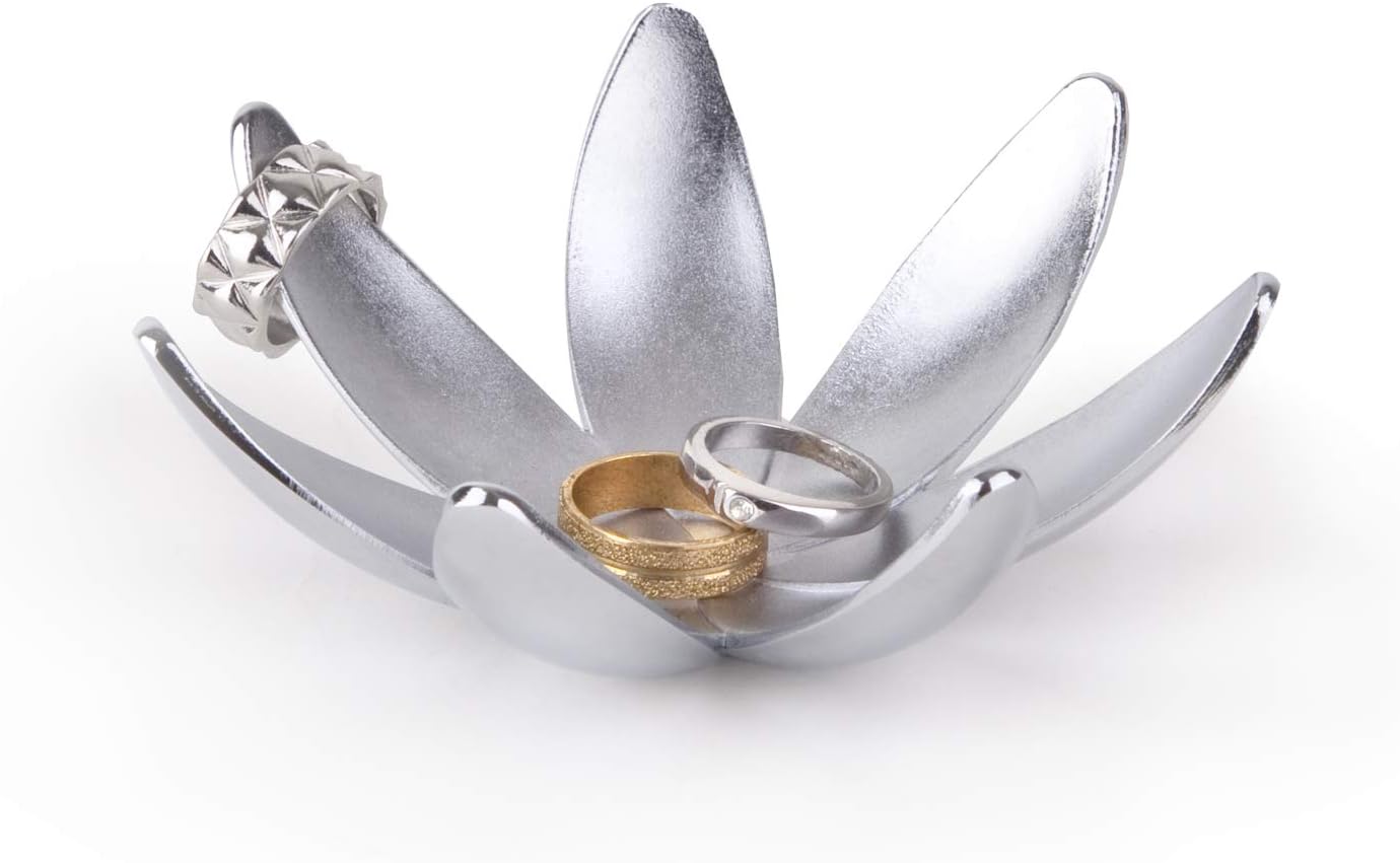 STALAK ZA PRSTENJE - Magnolia Ring Holder - Chrome - Slika 4