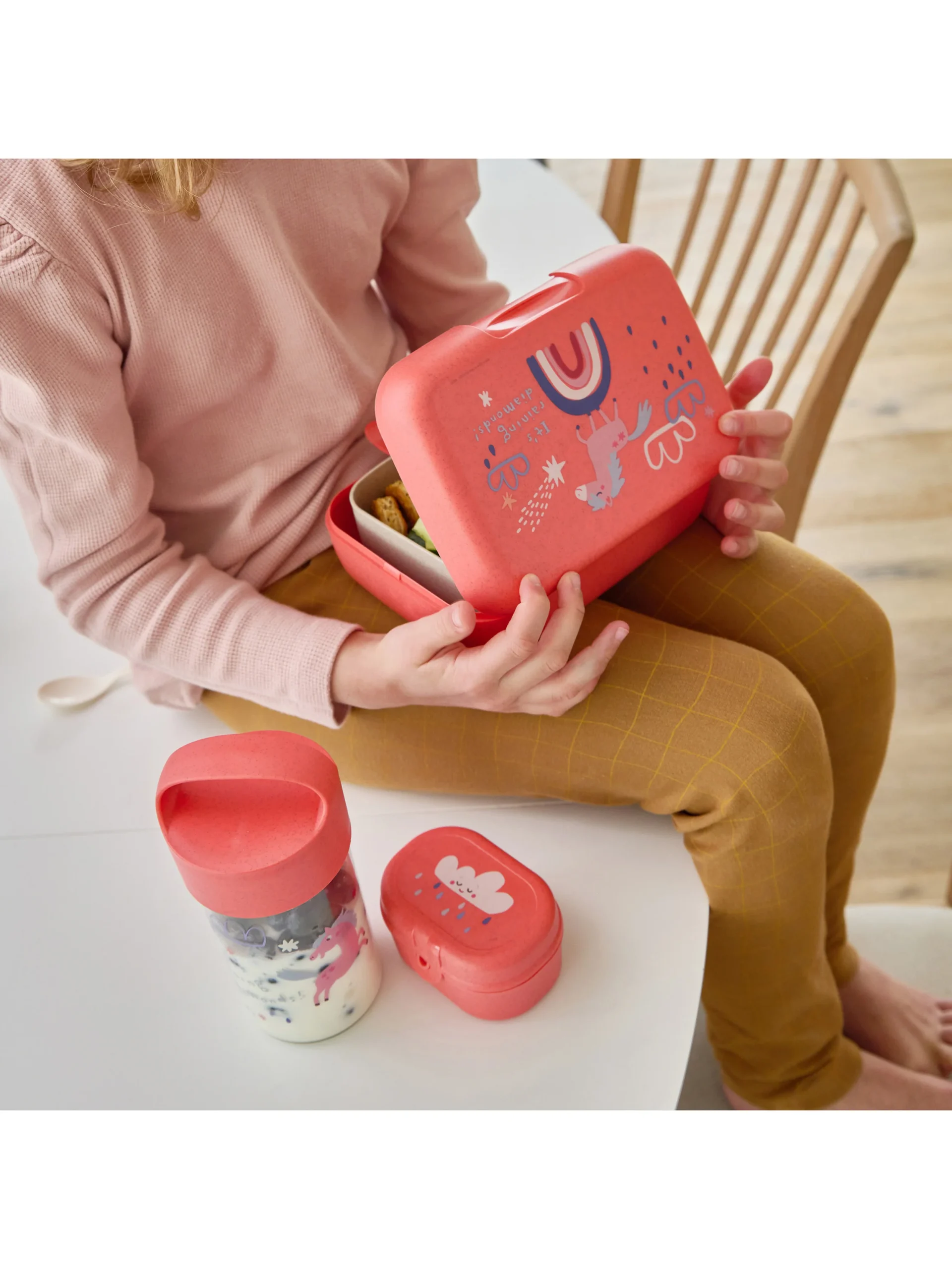 KUTIJA ZA UŽINU - Lunch box with divider CANDY L DREAMS