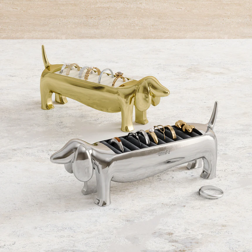 STALAK ZA PRSTENJE jazavičar – Ring Holder DACHSIE - Slika 6