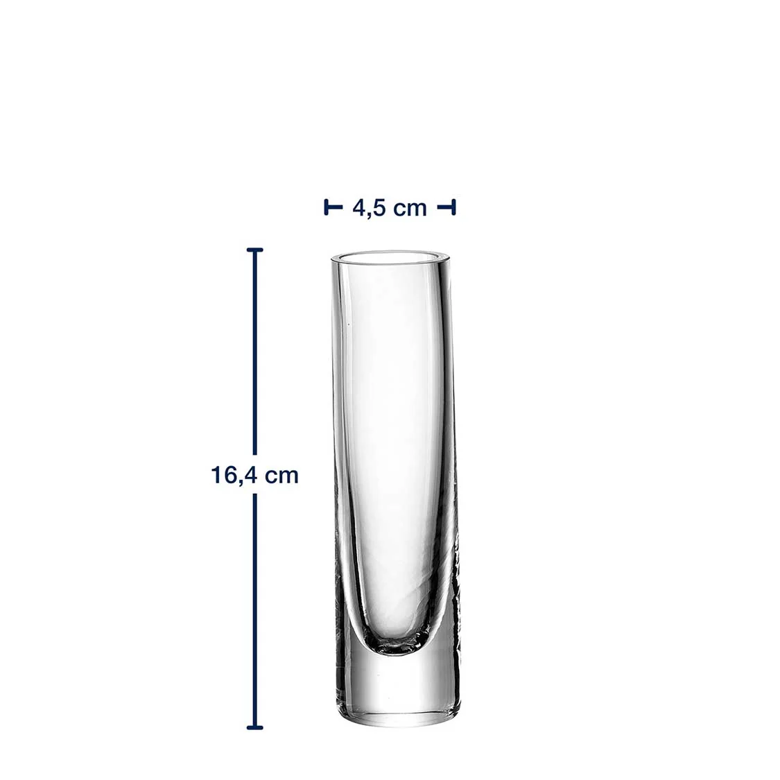 VAZA STAKLENA - Solifleur vase NOVARA 17 cm - Slika 5