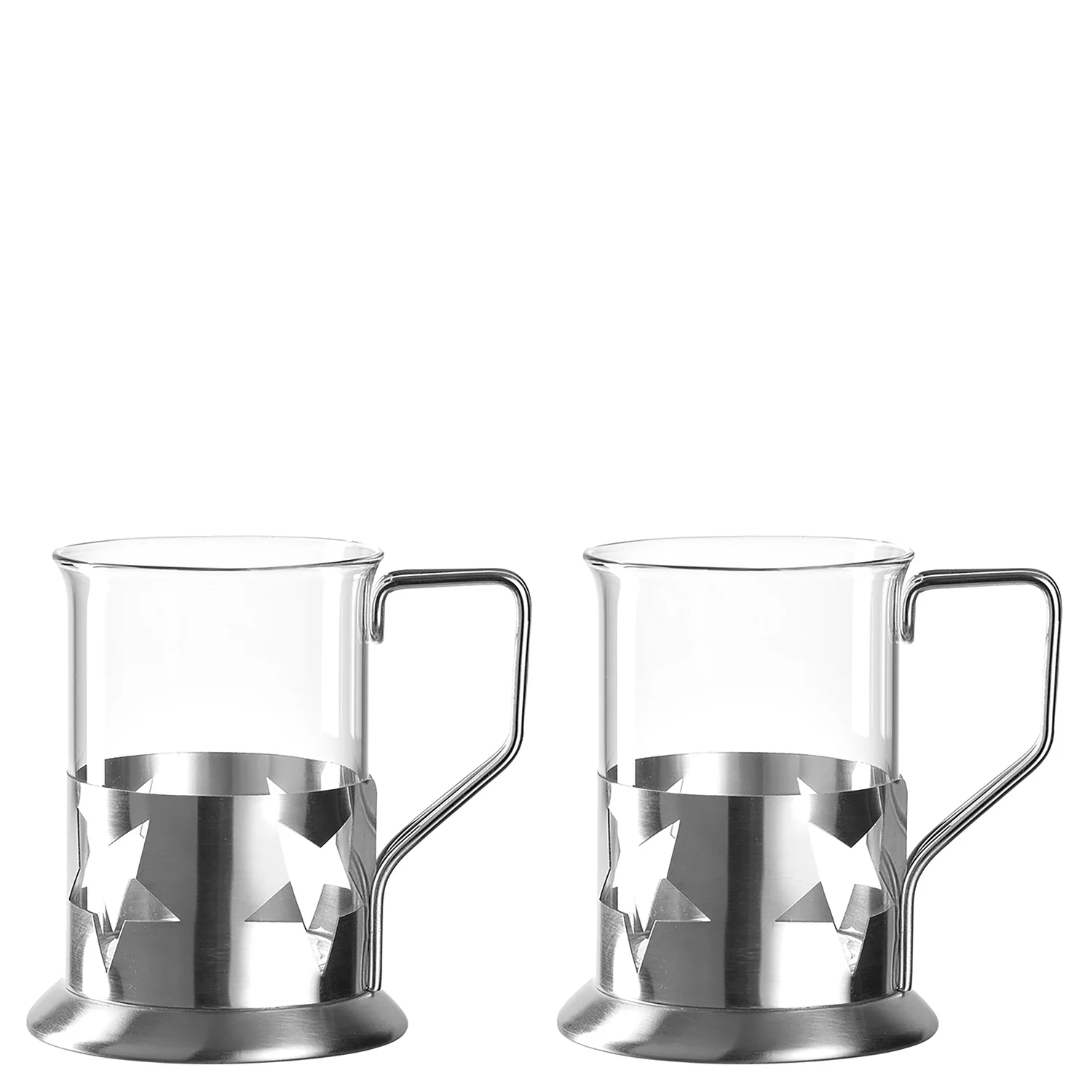 ŠOLJA ZA ČAJ 1/2 - Tea glass LIMITED EDITION 230 ml stars set of 2