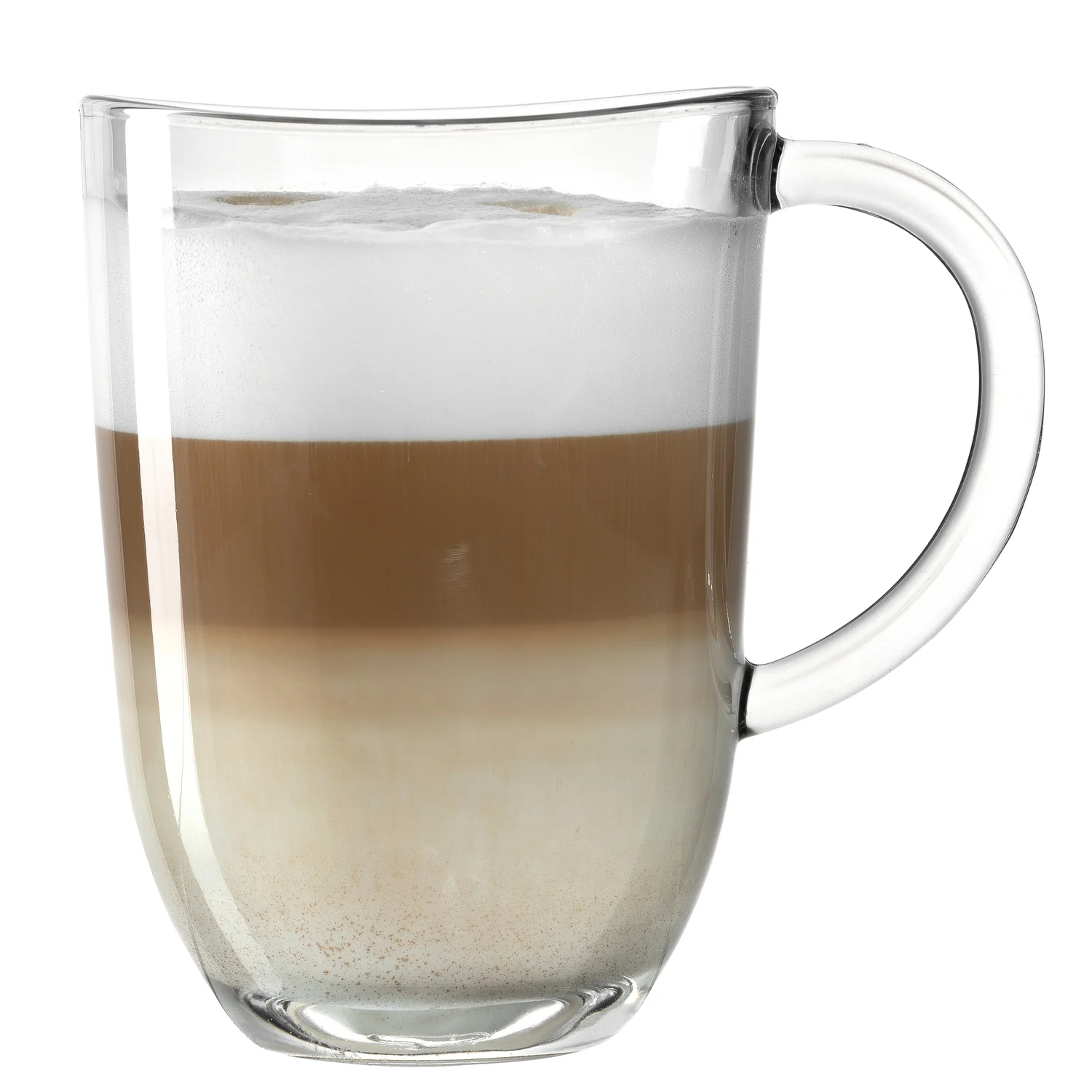ŠOLJE ZA KAFU SET 1/2 - 2 Latte Macchiato cups NAPOLI 380 ml + 2 spoons - Slika 4