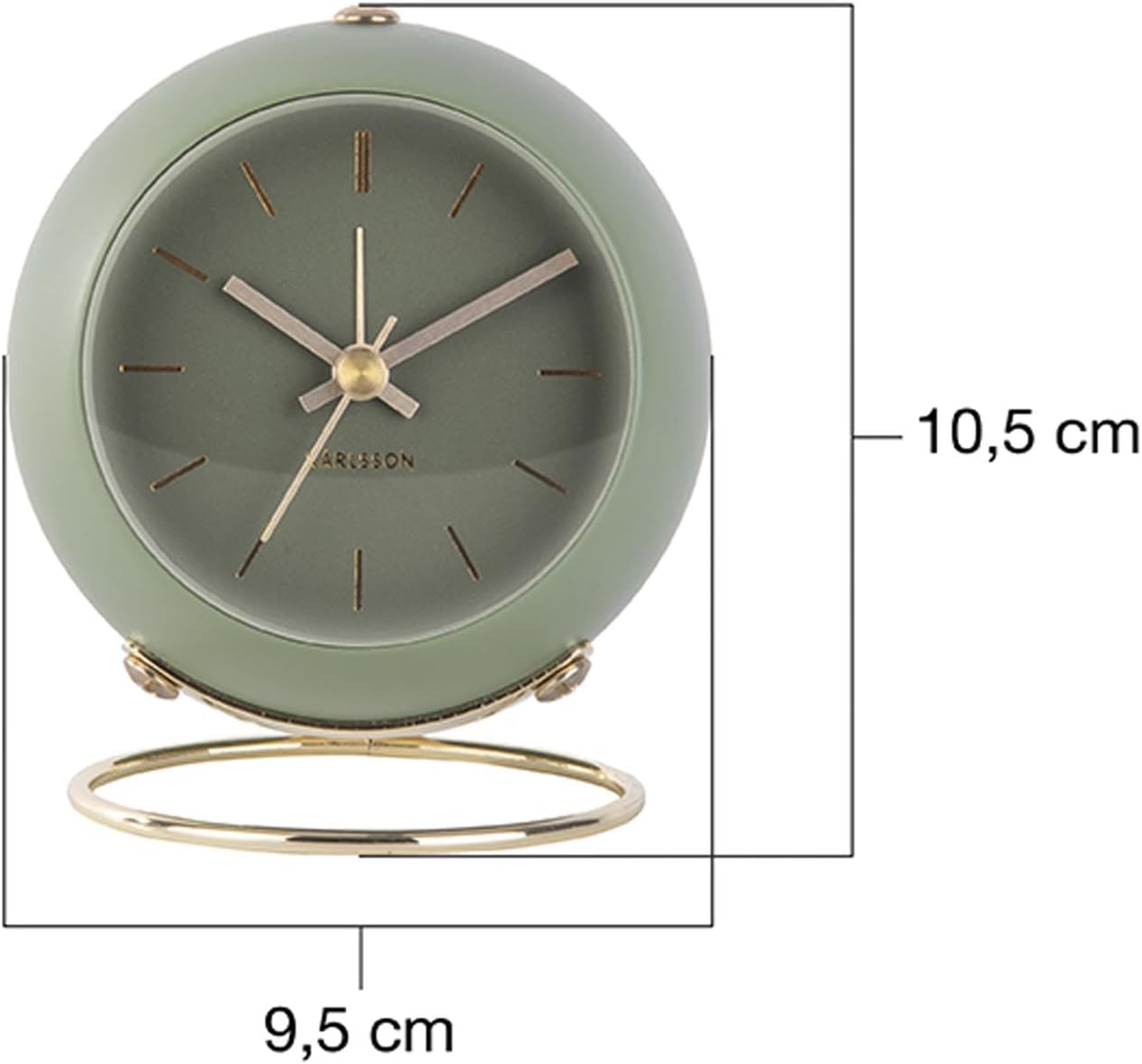 SAT ALARM STONI – Alarm Clock Nirvana Globe - Slika 4