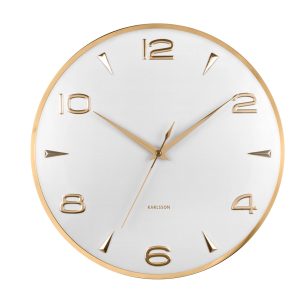 SAT ZIDNI SIENNA   -  Wall Clock Sienna Glow