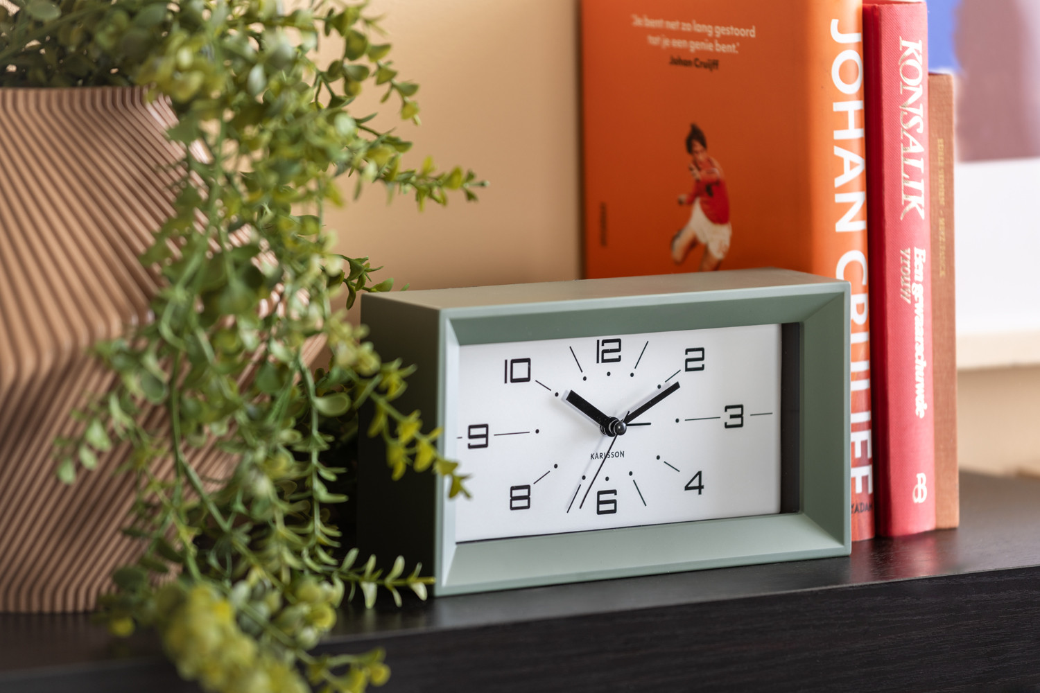 SAT ALARM STONI - Alarm Clock Lujo Rectangle