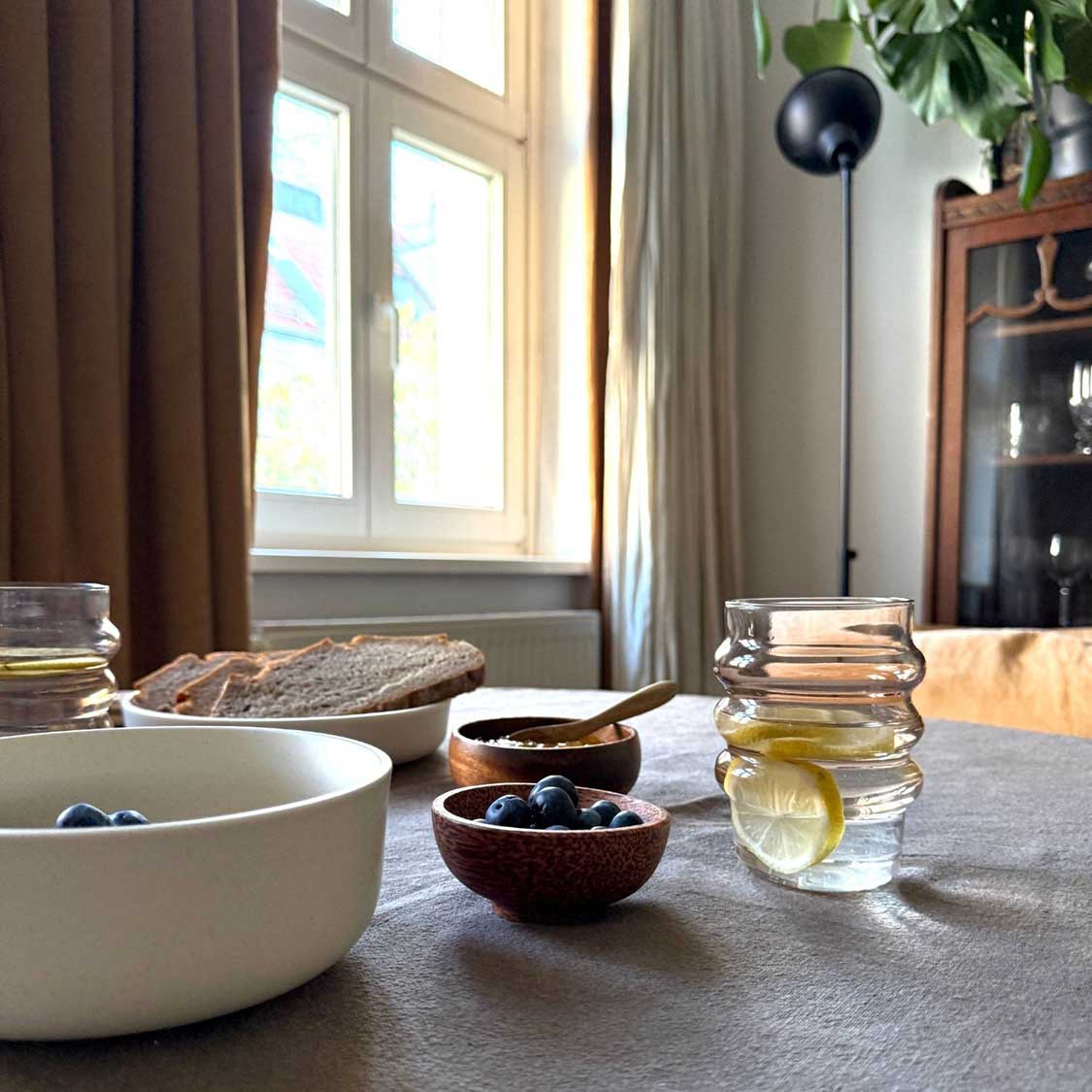 ČAŠE U SETU - Drinking glass SOLE 440 ml set of 2 - Slika 4