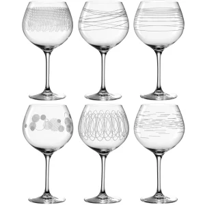 ČAŠE ZA BURGUNDY VINO  -   Burgundy glass CASELLA 630 ml set of 6