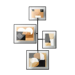 RAM ZA SLIKE ZIDNI  -  FLUTE WALL PICTURE FRAMES, SET OF 4