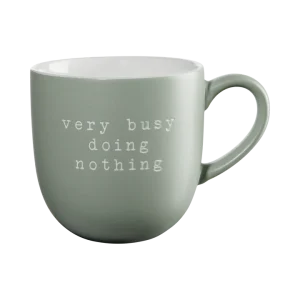 ŠOLJA ZA KAFU  - Mug with handle, very busy doing nothing