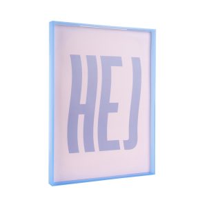 ZIDNA DEKORACIJA  -  Wall Art Hej Large