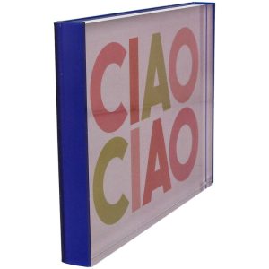 RAM ZA SLIKE   13x18cm   -  Photo Frame Acrylic Blue 13x18cm