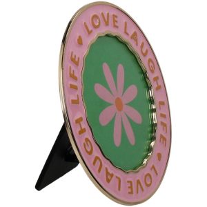 RAM ZA SLIKE  10x10cm -   Photo Frame Zinc Alloy Pink 10x10cm