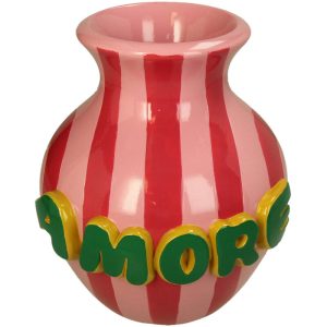 VAZA ZA CVEĆE   -   Vase Amore Polyresin Multi 18x19x22cm