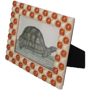 RAM ZA SLIKE  -   Photo Frame Checker Polyresin Terra 10x15cm