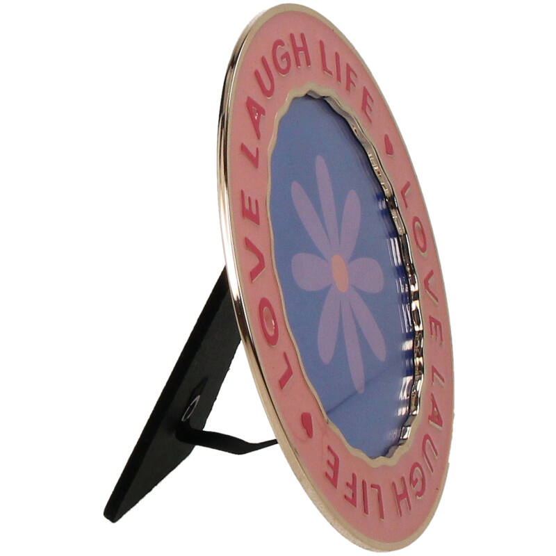 RAM ZA SLIKE - Photo Frame Zinc Alloy Pink 10x10cm - Slika 4