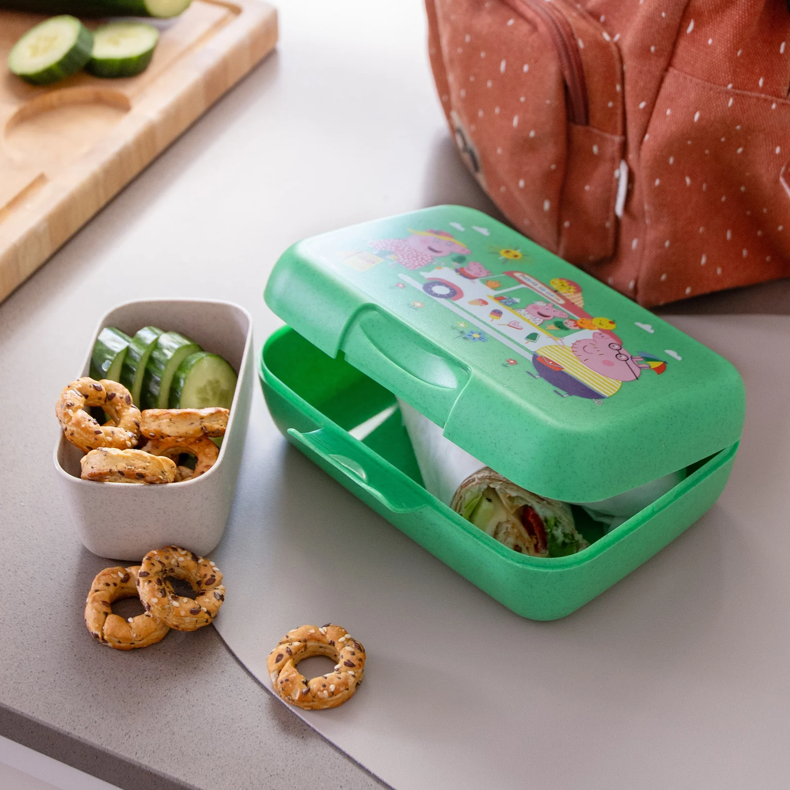 KUTIJA ZA UŽINU - Lunchbox with separation tray CANDY L PEPPA PIG POP