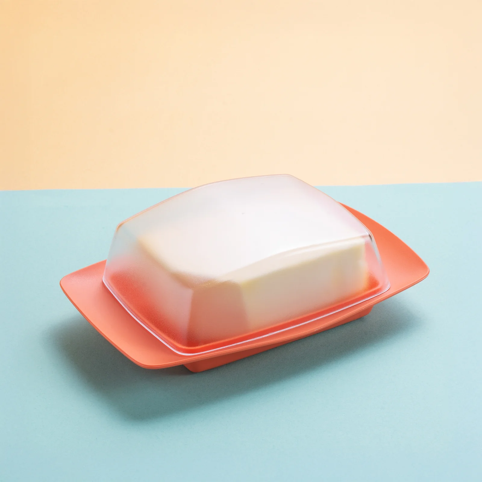 POSUDA ZA PUTER - Butter dish RIO strong coral - Slika 3