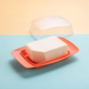 POSUDA ZA PUTER   -   Butter dish RIO strong coral