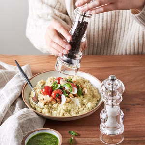 MLIN ZA BIBER NANCY 18cm  -  Nancy Manual pepper mill, acrylic, 18 cm