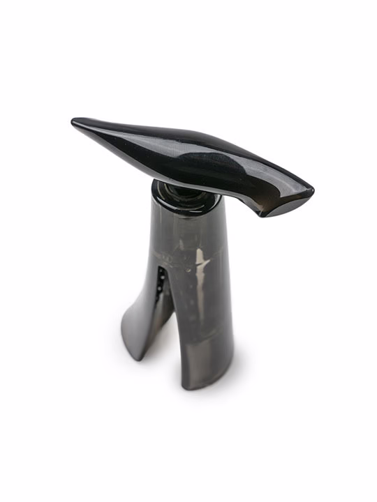 OTVARAČ ZA VINO - Corkscrew with worm and capsule cutter, smoke grey, 17 cm - Slika 2