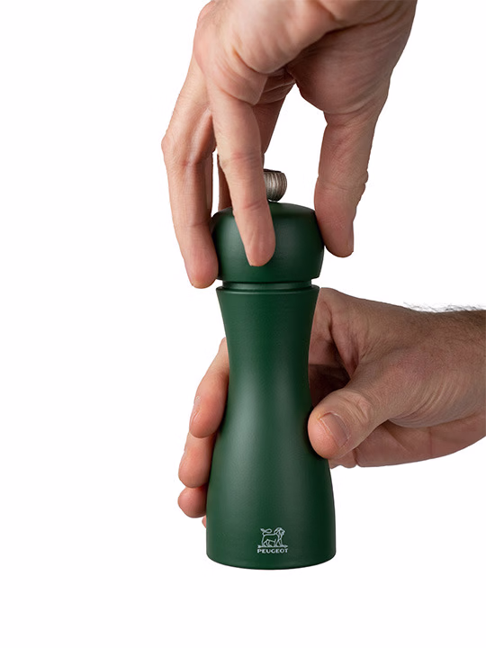 SET MLINOVA SO/BIBER - Set of Manual Salt/Pepper Mills in Wood, Moss Green/Mint Green, 15cm - Slika 6