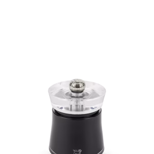 MLIN ZA BIBER  -  Manual pepper mill in acrylic, black 8 cm