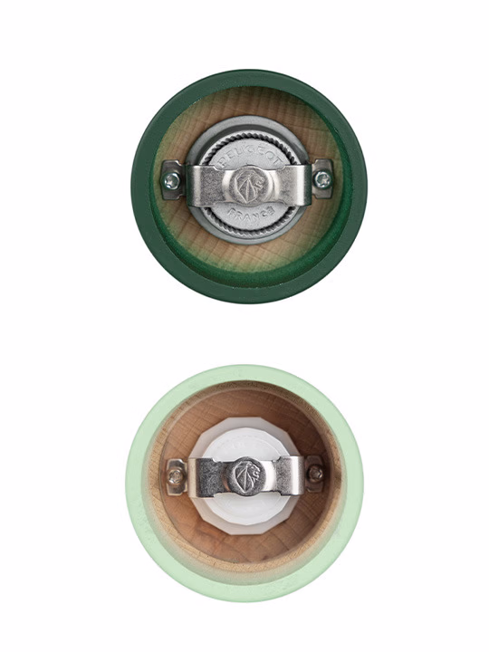 SET MLINOVA SO/BIBER - Set of Manual Salt/Pepper Mills in Wood, Moss Green/Mint Green, 15cm - Slika 5
