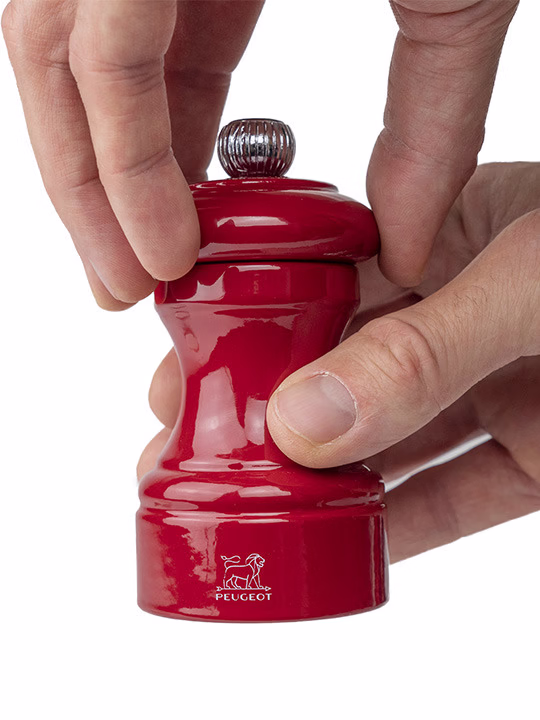 MLIN ZA BIBER - BISTRO 10cm - Manual pepper mill in lacquered wood, passion red, 10 cm - Slika 6
