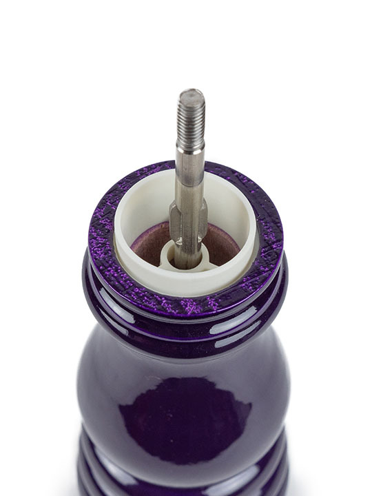 MLIN ZA BIBER - u'Select Manual Wooden Pepper Mill in Eggplant Gloss, 18cm - Slika 3