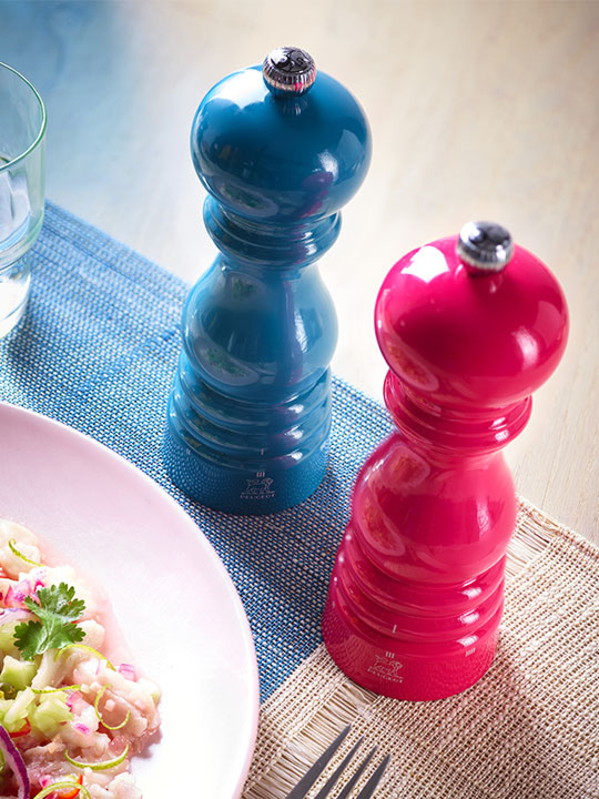 MLIN ZA BIBER - u'Select Manual Wooden Pepper Mill in Pacific Blue Gloss, 18cm - Slika 5