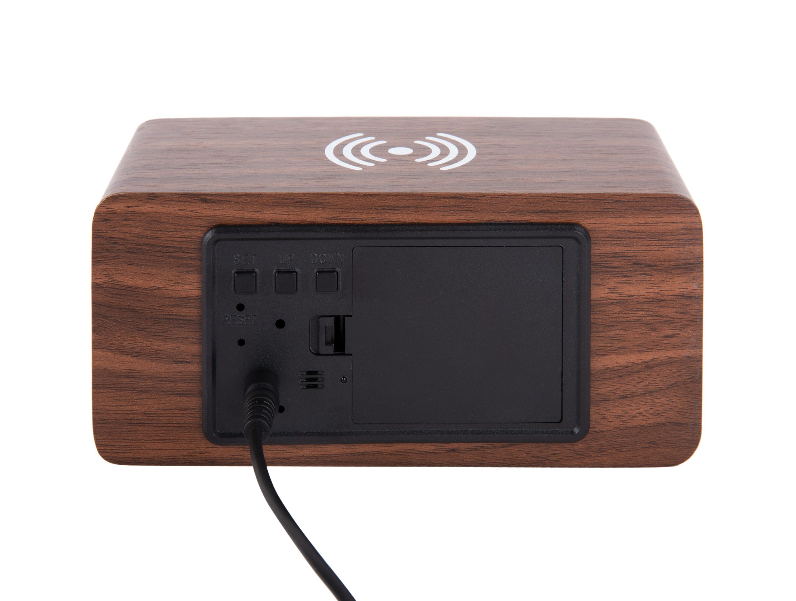 SAT STONI ALARM/PUNJAČ - Alarm Clock Block w Phone Charger LED - Slika 3