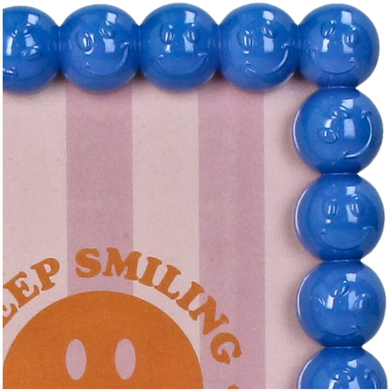 RAM ZA SLIKE - Photo Frame Smiley Polyresin Blue 10x15cm - Slika 2