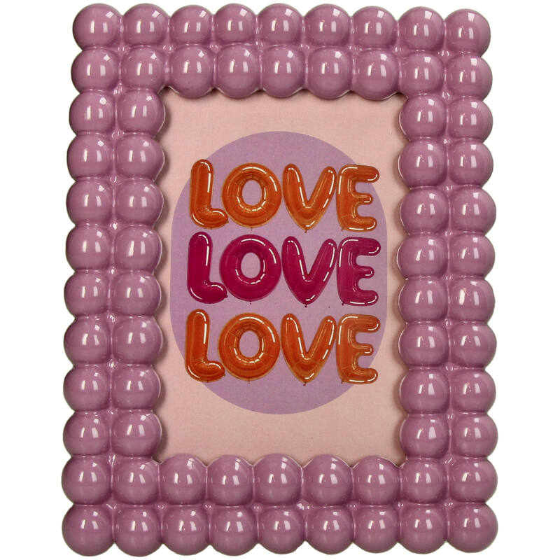 RAM ZA SLIKE - Photo Frame Polyresin Lilac 13x18cm