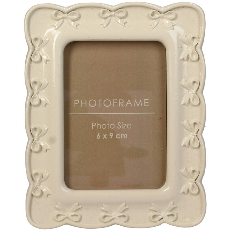 RAM ZA SLIKE 6X9cm - Photo Frame Bow Polyresin Multi 6x9cm - Slika 4