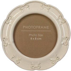 RAM ZA SLIKE 6X9cm   -  Photo Frame Bow Polyresin Multi 6x9cm