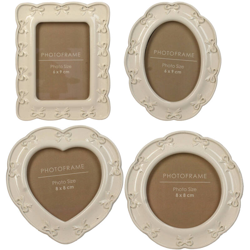 RAM ZA SLIKE 6X9cm - Photo Frame Bow Polyresin Multi 6x9cm - Slika 5