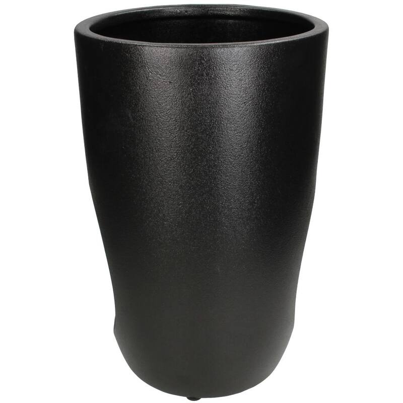 SAKSIJA ZA CVEĆE - Planter Fine Earthenware Black 22x22x34.2cm - Slika 5