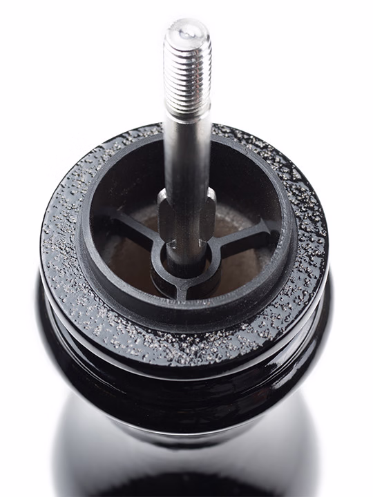 SET BIBER/SO 22cm - Paris Salt and Pepper Wood Mill Set, Black Lacquer, 22cm - Slika 4