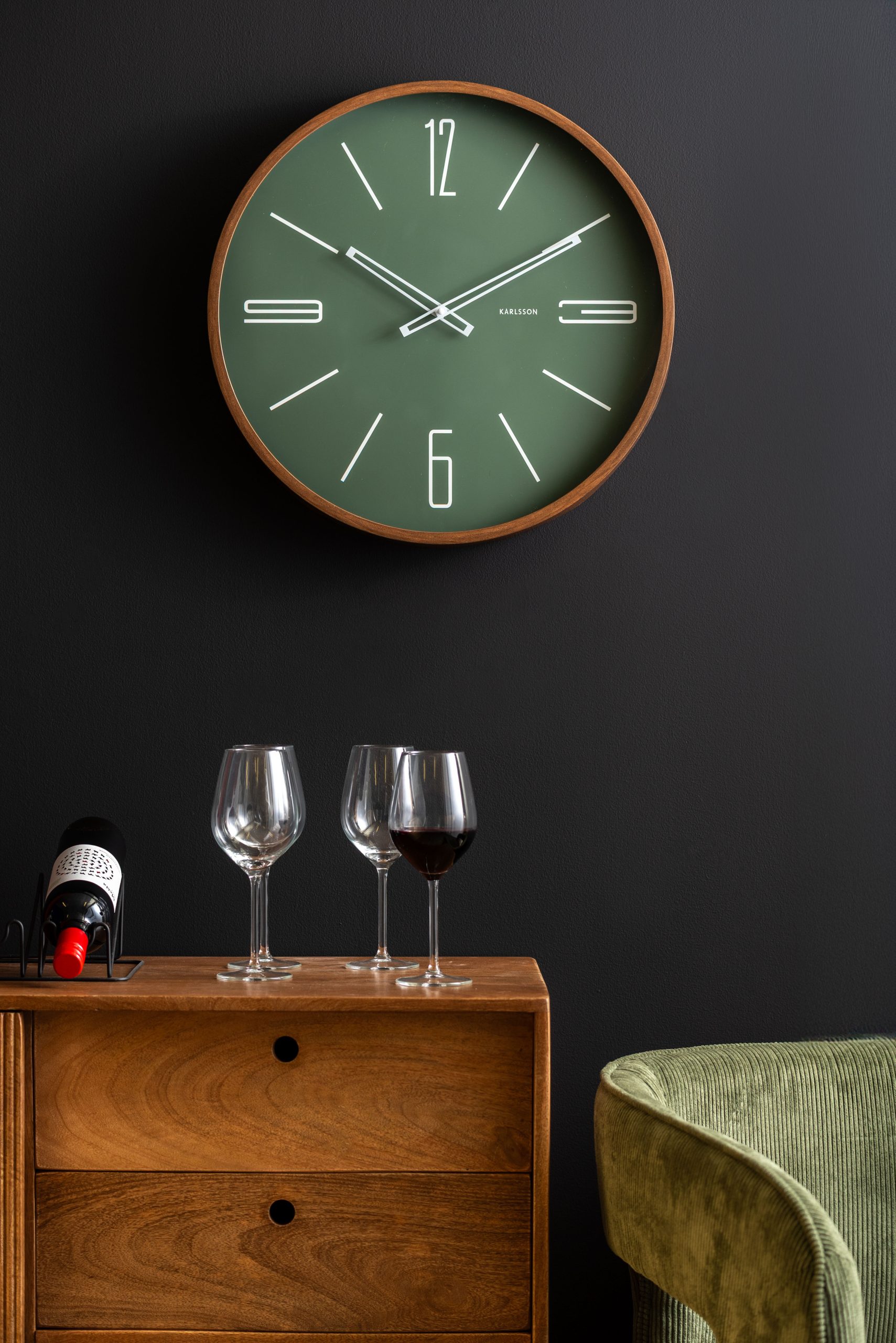 SAT ZIDNI Marcado 50cm - Wall Clock Marcado Large - Slika 3